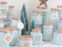 Upcycling DIY Adventskalender aus leeren Marmeladengläsern in kupfer und mint | craftroomstories.com