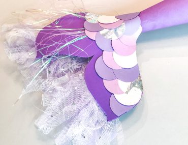 DIY Mermaid Schultuete zur Einschulung selber machen | craftroomstories.com