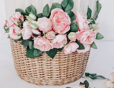 DIY upcycling Upcycling Idee mit Weidenkörben zum Nachmachen, Ideen und Anleitung auf craftroomstories.com